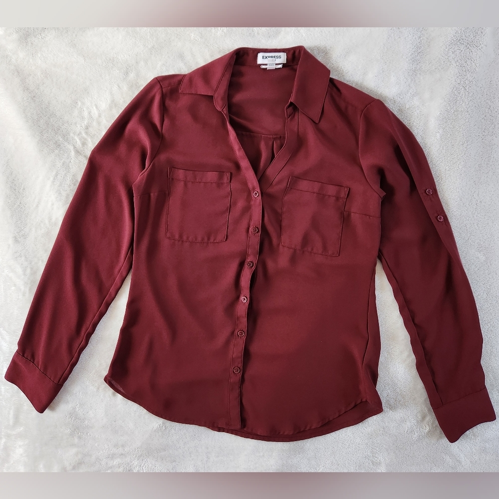 Express, extra small, maroon